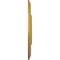 Ekena Millwork Raynor Ceiling Medallion (Fits Canopies up to 6"), Hand-Painted Iridescent Gold, 20 5/8"OD x 1 3/8"P CM20BEIGS - alternate 2